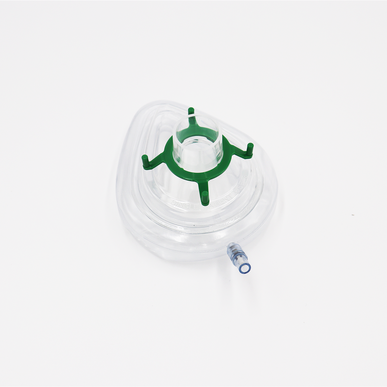 Mask Face Anesthesia Sure Seal® Red Ring w/Inflation Port 20ea/cs by Teleflex  ID 1281